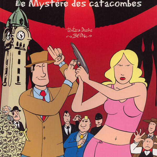 "Le Mystère des Catacombes" (couverture)