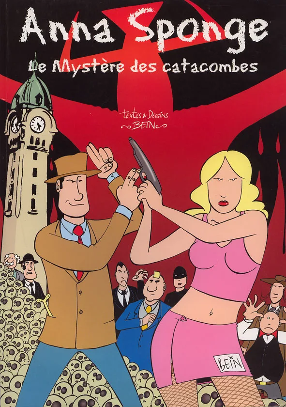 "Le Mystère des Catacombes" (couverture)