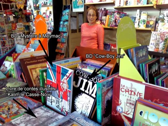 Distribué à la librairie "Turban" (Artemare)